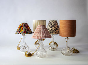 Small Cut Glass lamps